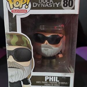 Funko Pop! Phil Figure with Camo Hat and Sunglasses